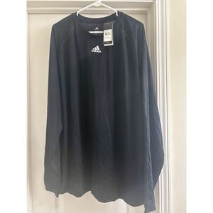 Adidas ClimaLite Long Sleeve Athletic Shirt Men's 2XL Black NWT